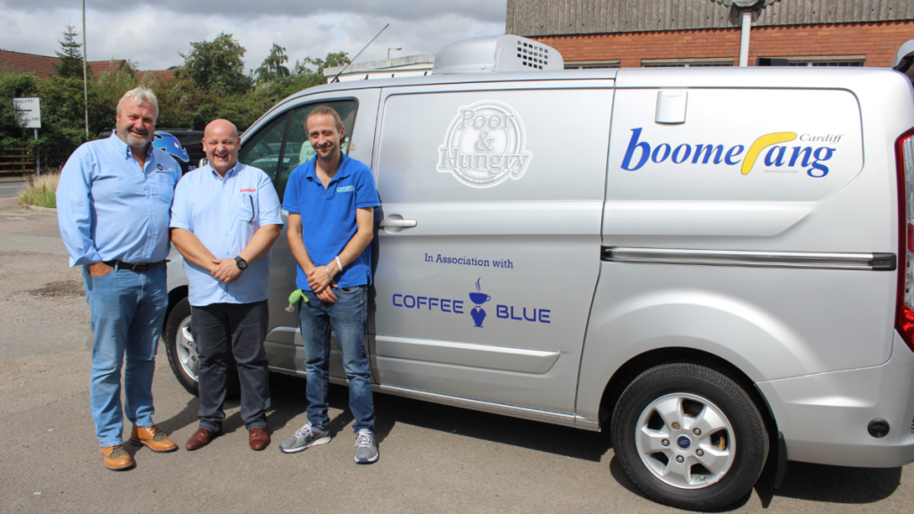 Coffee Blue launches joint franchise with Poor & Hungry and Boomerang