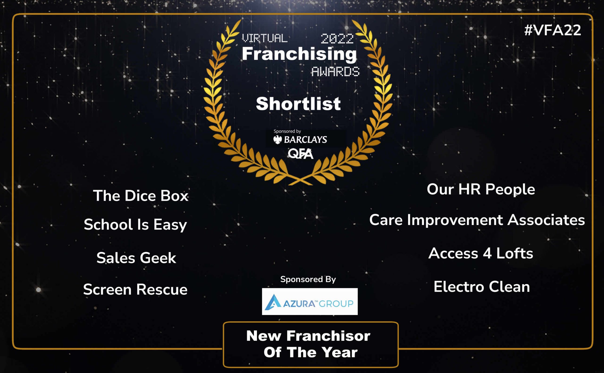 New Franchisor of the Year