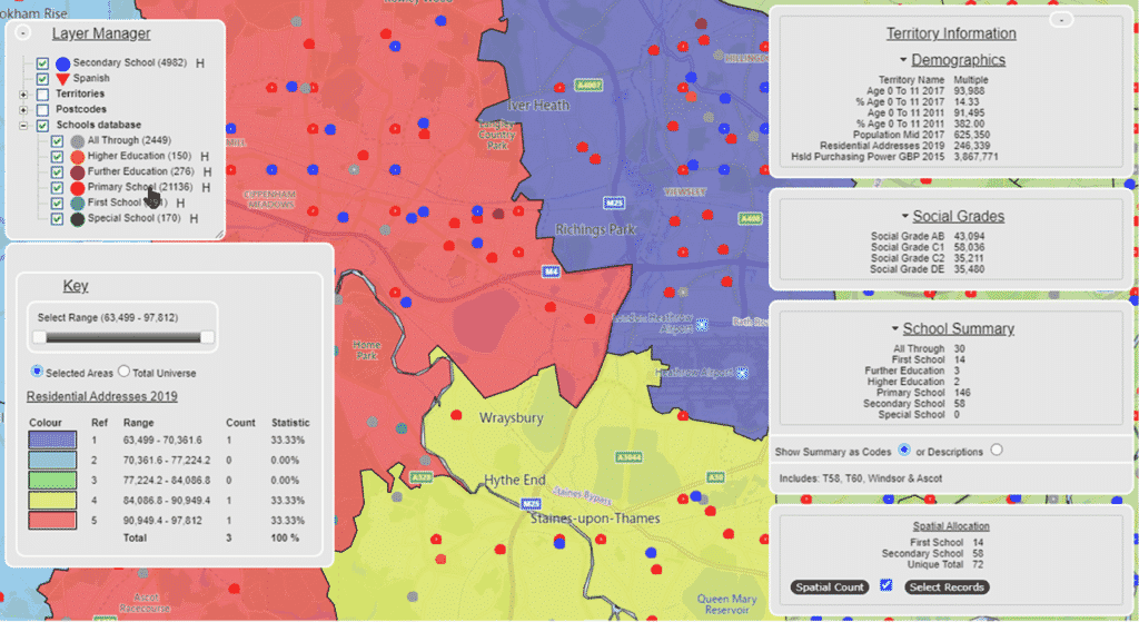 Territory Mapping Software