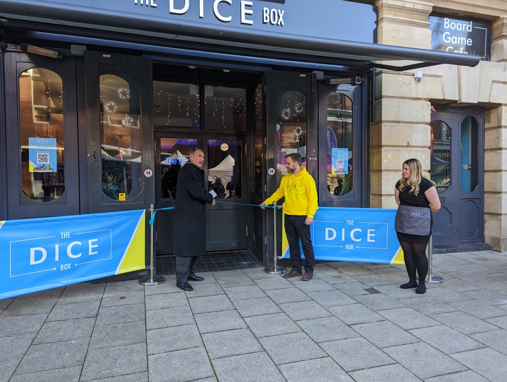 The Dice Box Peterborough Launch